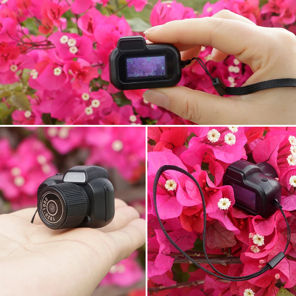 Retro Mini Keychain Camera